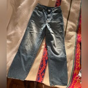 Madewell perfect vintage straight jeans